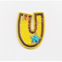 Naszywka alfabet "U"